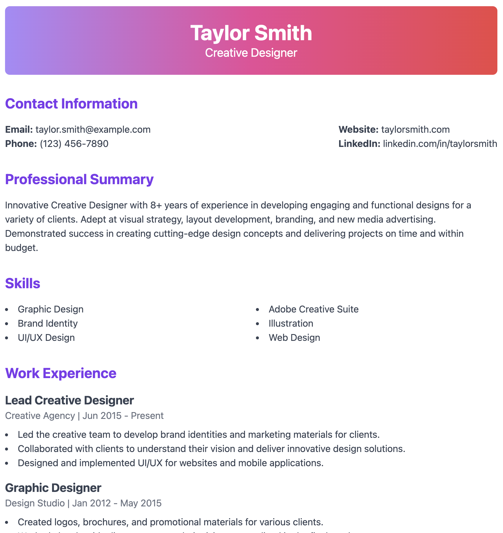 Resume Preview